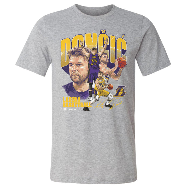 Luka Doncic Los Angeles Lakers Collage WHT