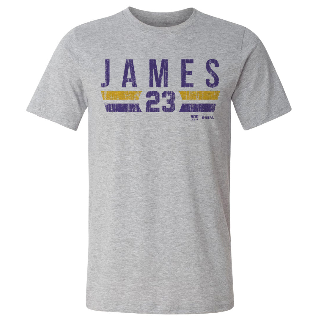 LeBron James Los Angeles Lakers Font - Lakers Store