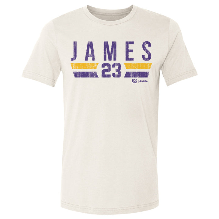 LeBron James Los Angeles Lakers Font - Lakers Store