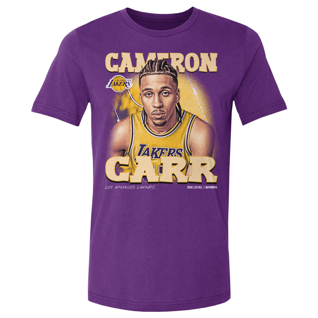 Cameron Carr Los Angeles Lakers Airbrush WHT