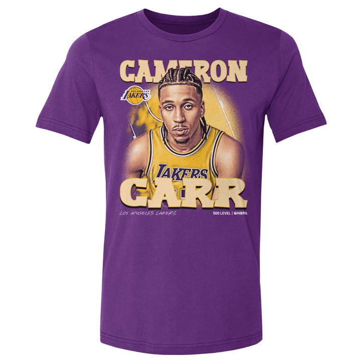 Cameron Carr Los Angeles Lakers Airbrush WHT