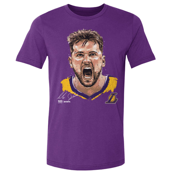 Luka Doncic Los Angeles Lakers Scream WHT - Lakers Store