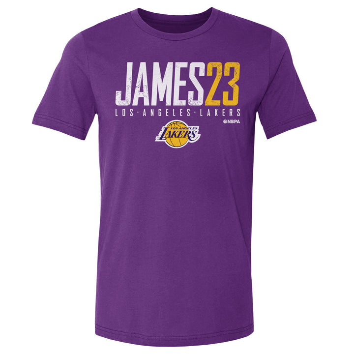 LeBron James Los Angeles Lakers Elite WHT