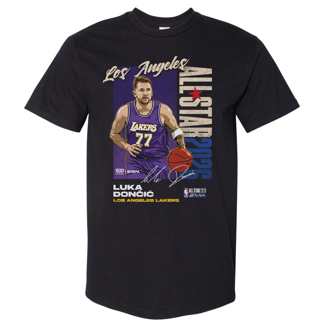 Luka Doncic Los Angeles Lakers 2026 NBA All-Star Vertical WHT - Lakers Store