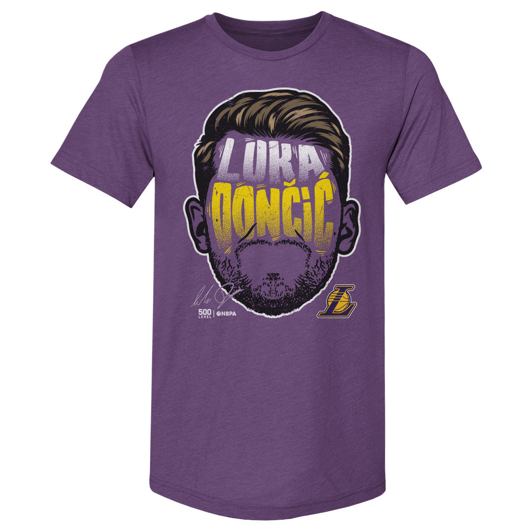 Luka Doncic Los Angeles Lakers Player Silhouette WHT