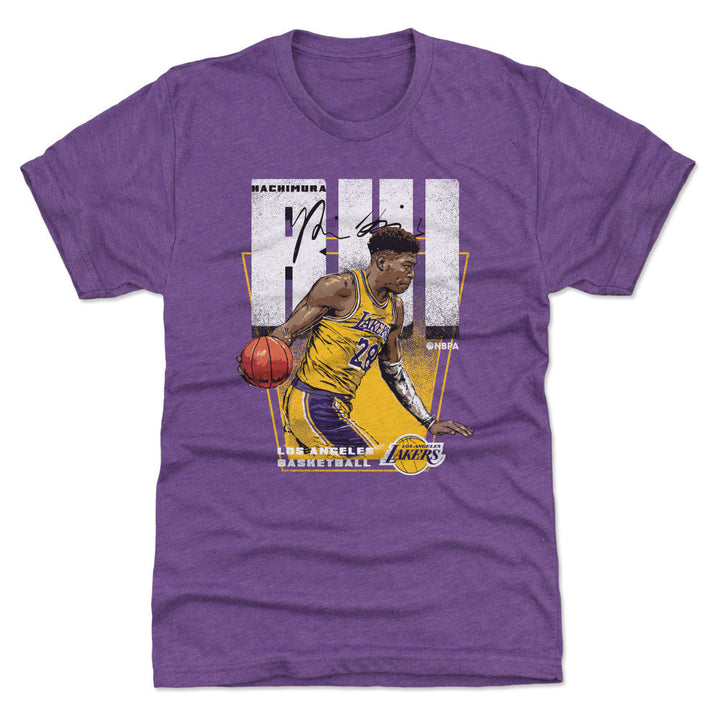 Rui Hachimura Los Angeles Lakers Premiere WHT