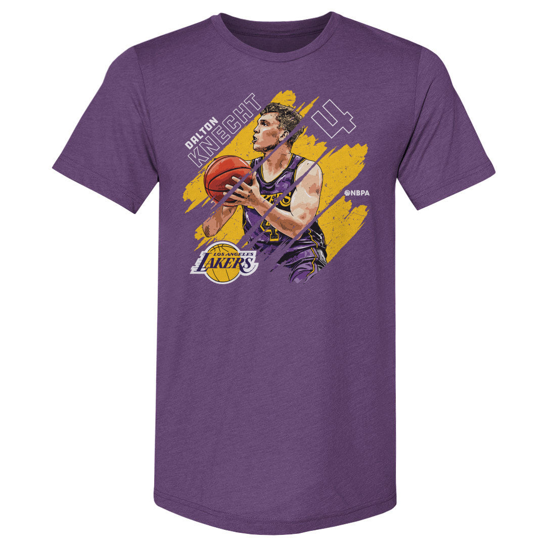 Dalton Knecht Los Angeles Lakers Stripes WHT