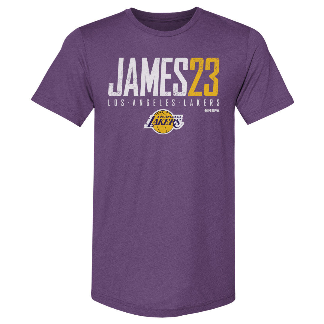 LeBron James Los Angeles Lakers Elite WHT