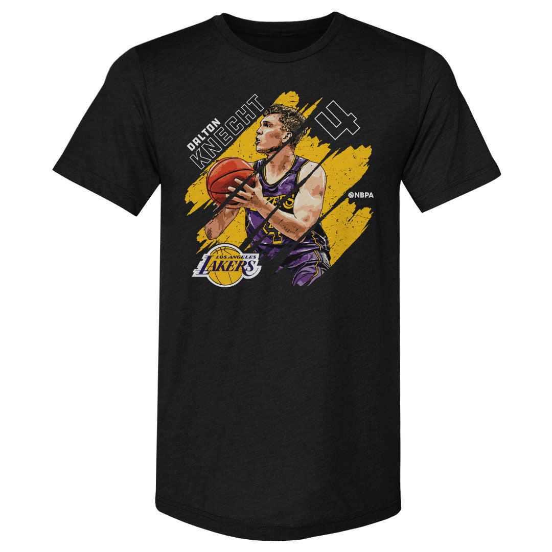 Dalton Knecht Los Angeles Lakers Stripes WHT