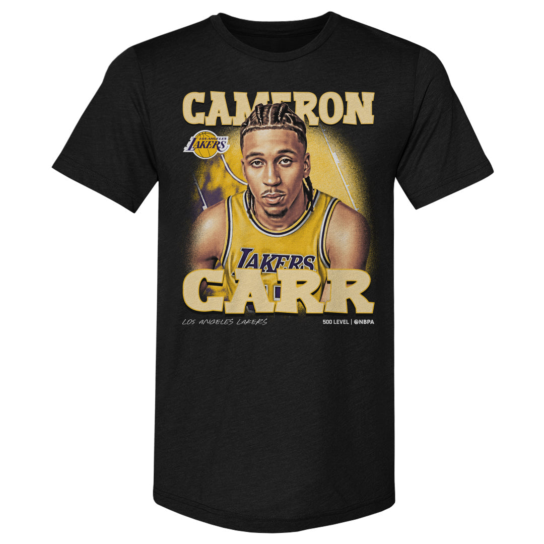 Cameron Carr Los Angeles Lakers Airbrush WHT
