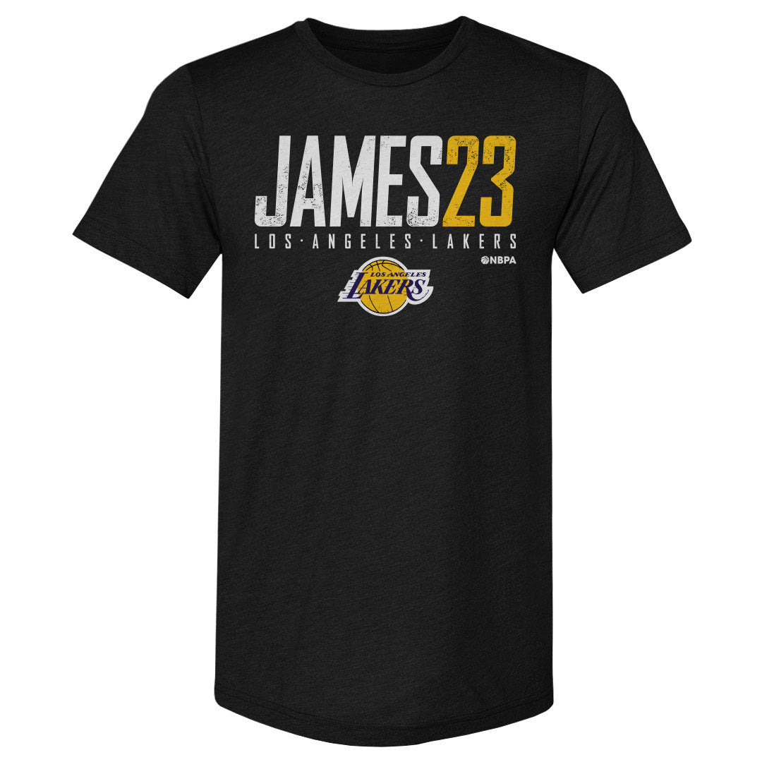 LeBron James Los Angeles Lakers Elite WHT