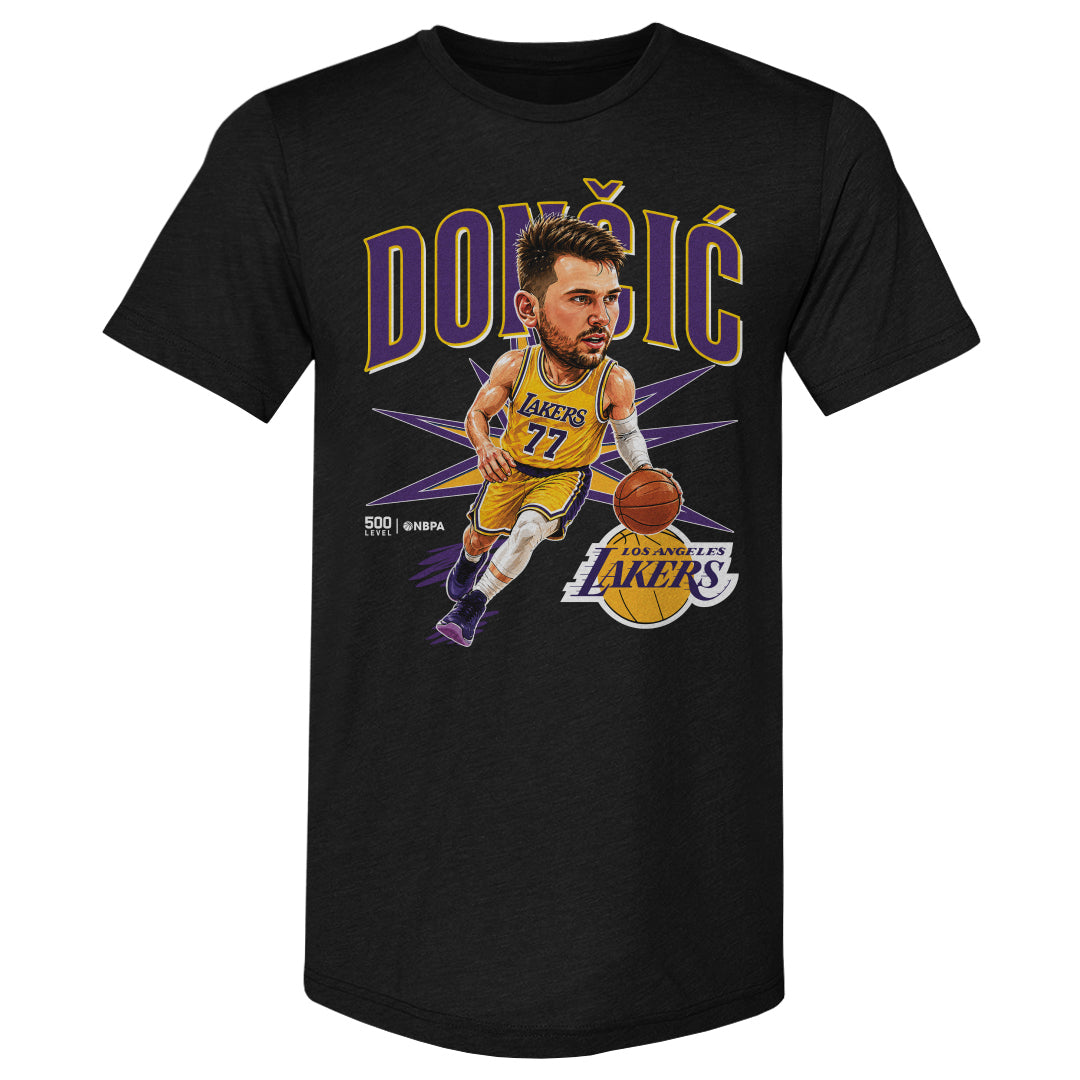 Luka Doncic Los Angeles Lakers Big Head WHT