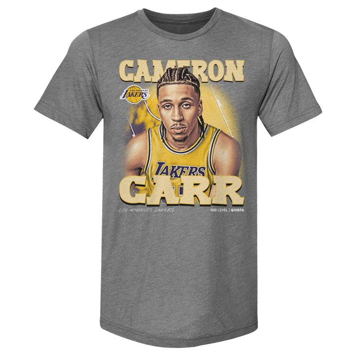 Cameron Carr Los Angeles Lakers Airbrush WHT