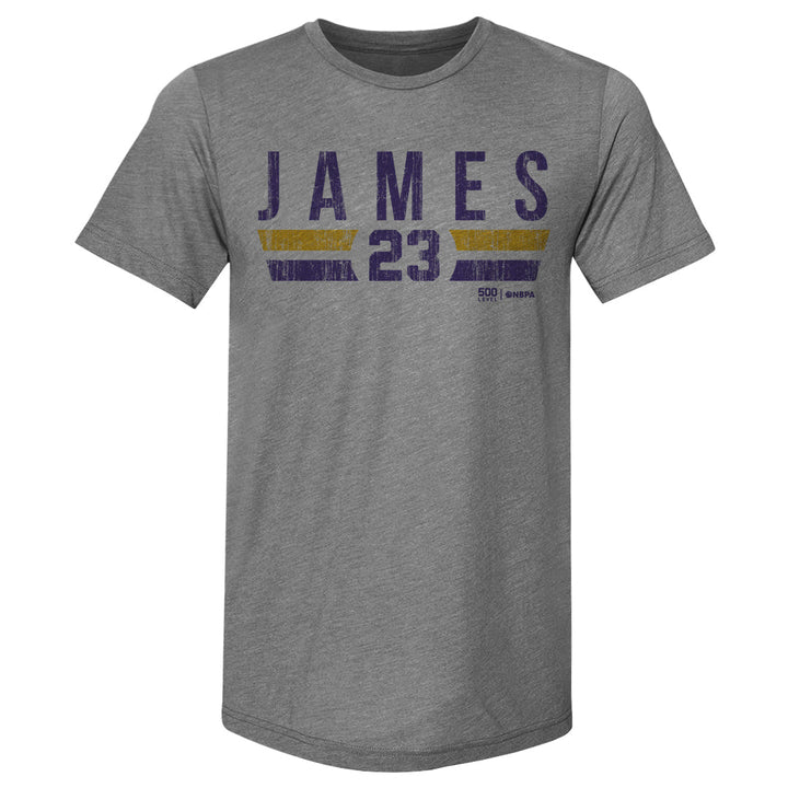 LeBron James Los Angeles Lakers Font - Lakers Store