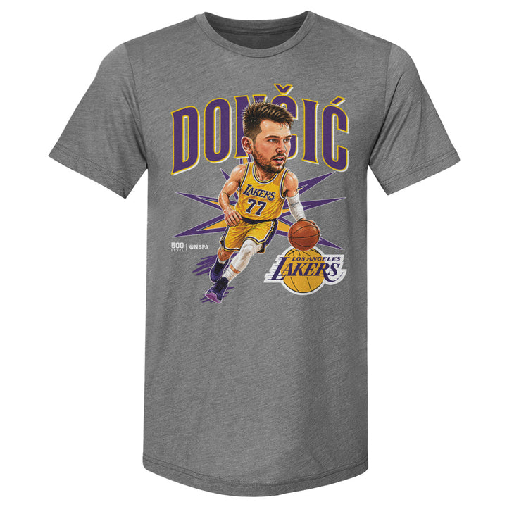 Luka Doncic Los Angeles Lakers Big Head WHT