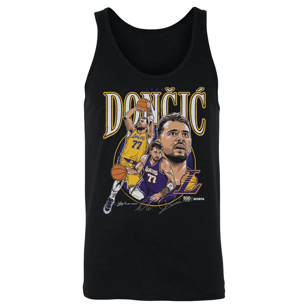 Luka Doncic Los Angeles Lakers Trio WHT