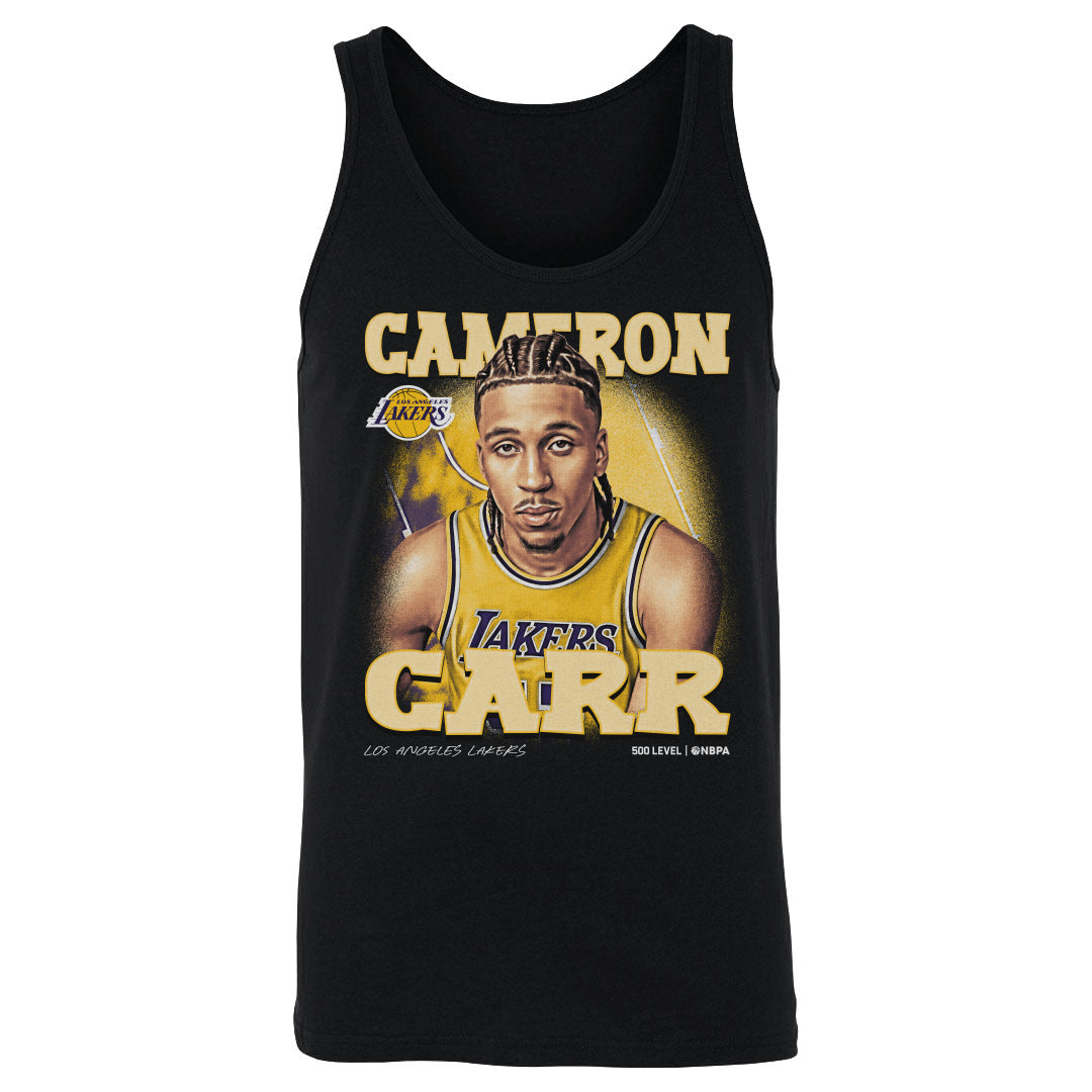 Cameron Carr Los Angeles Lakers Airbrush WHT