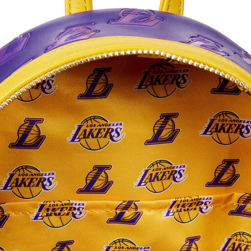 LAKERS LOUNGEFLY DEBOSED MINI BACKPACK