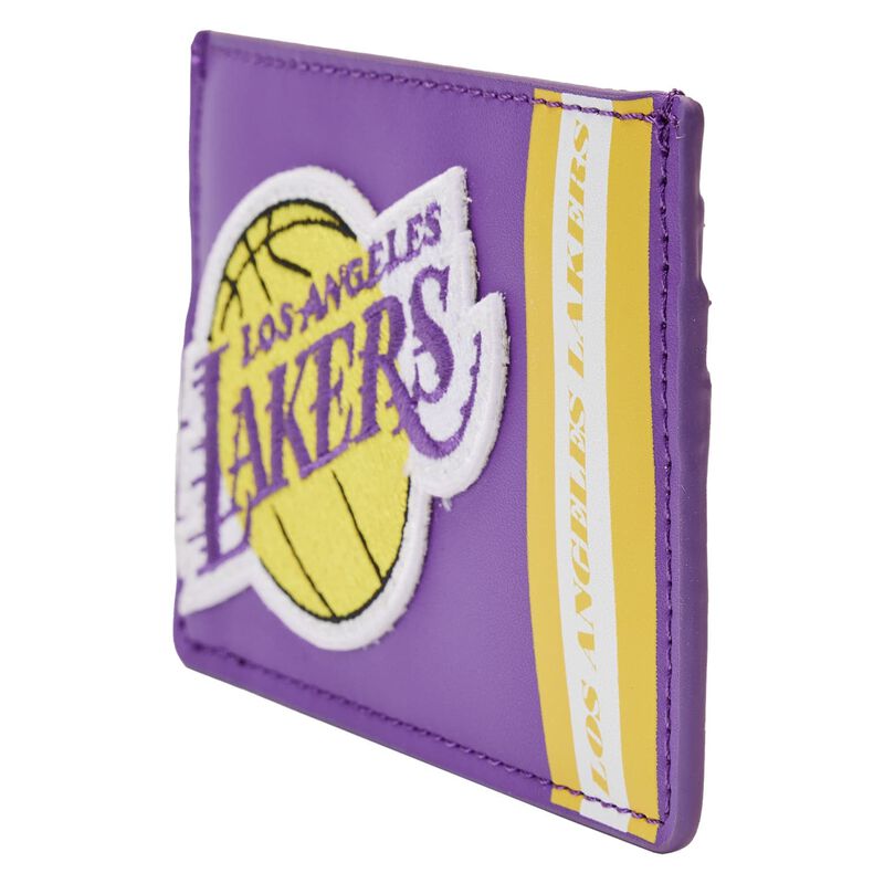 LAKERS LOUNGEFLY PATCH ICONS CARD WALLET