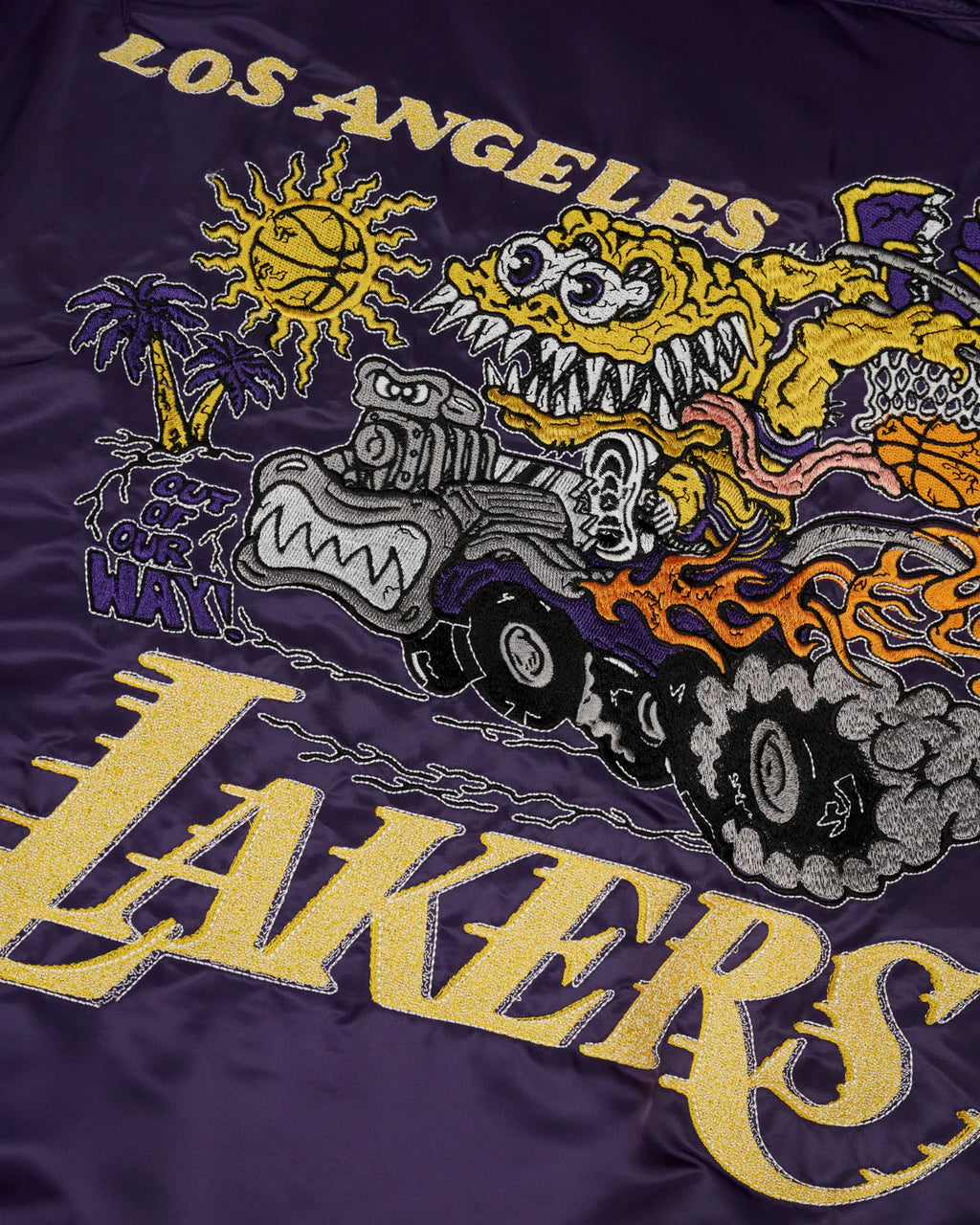 Lakers x Brain Dead Flight Jacket – Lakers Store Lakers x Brain Dead Flight Jacket – Lakers Store