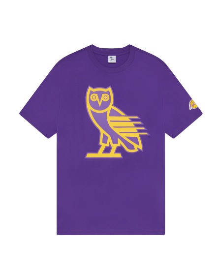 Ovo NBA La Lakers T-Shirt Purple M