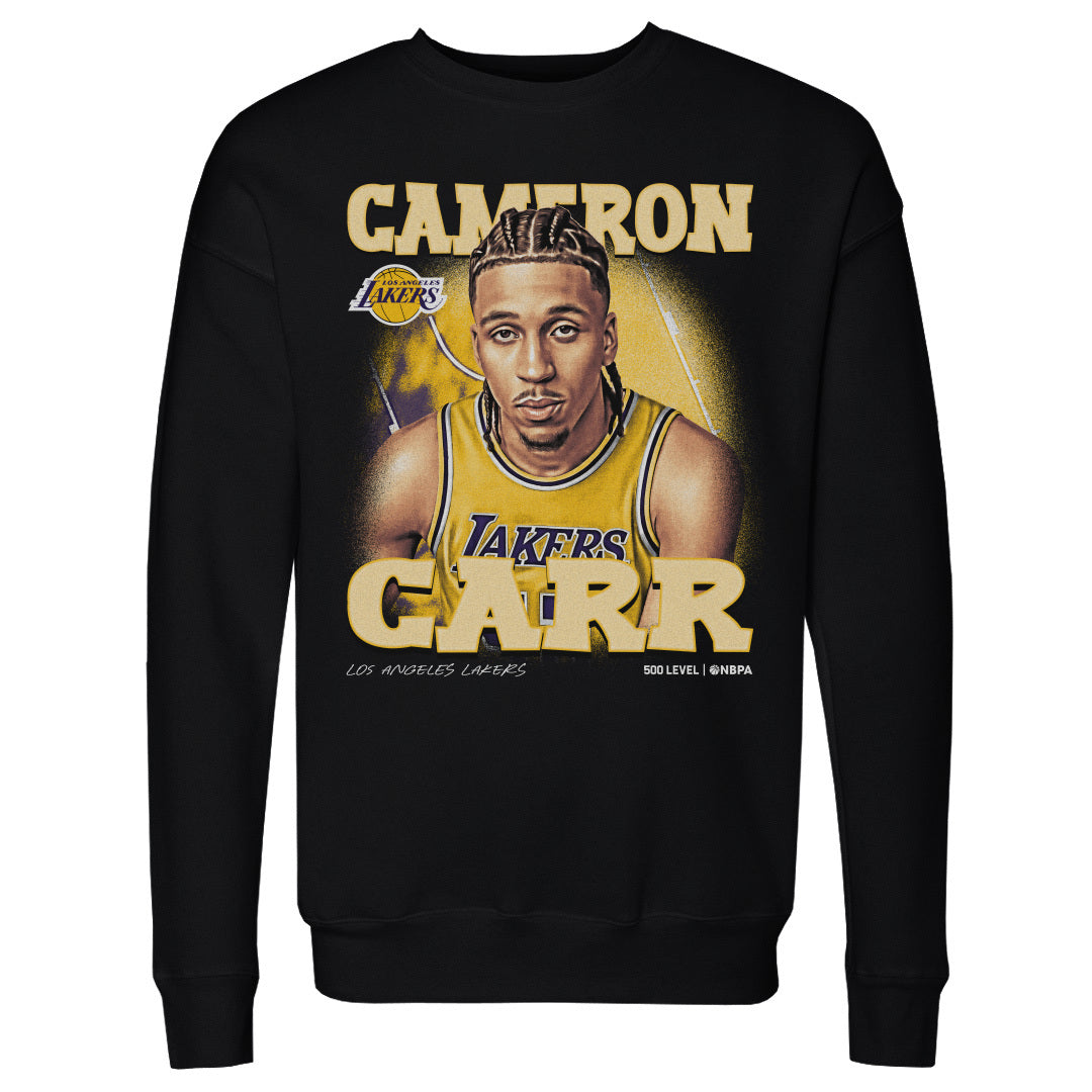 Cameron Carr Los Angeles Lakers Airbrush WHT