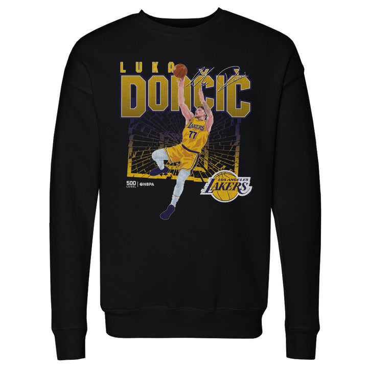 Luka Doncic Los Angeles Lakers Shattered WHT