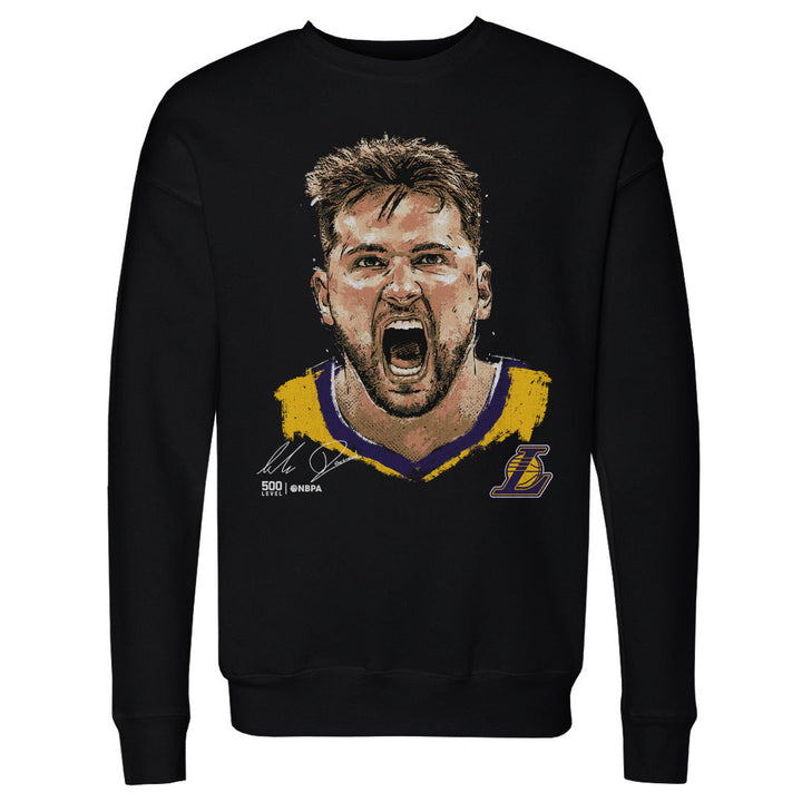 Luka Doncic Los Angeles Lakers Scream WHT