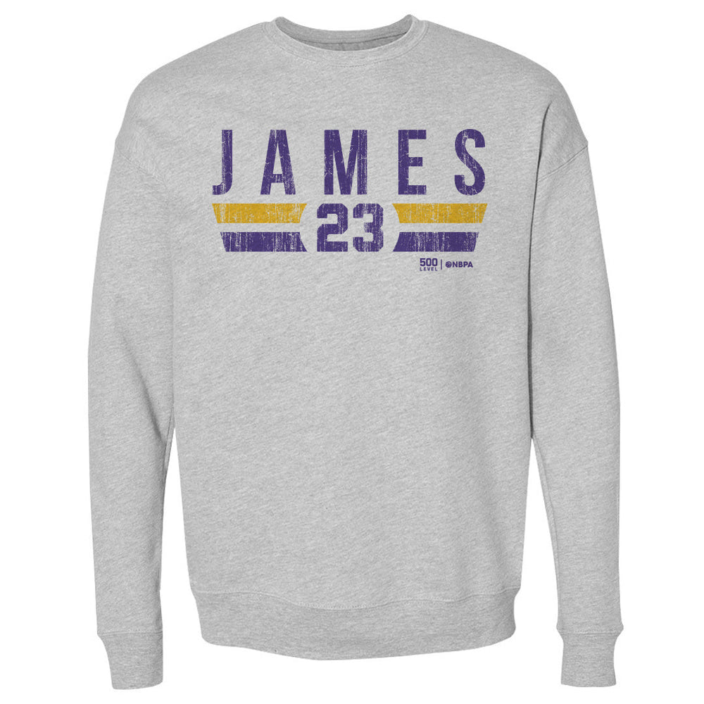 LeBron James Los Angeles Lakers Font - Lakers Store