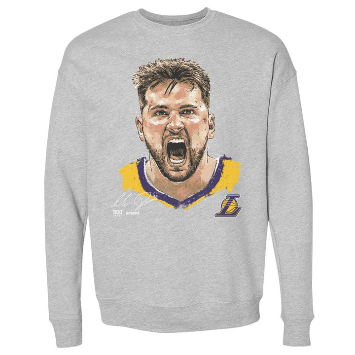 Luka Doncic Los Angeles Lakers Scream WHT