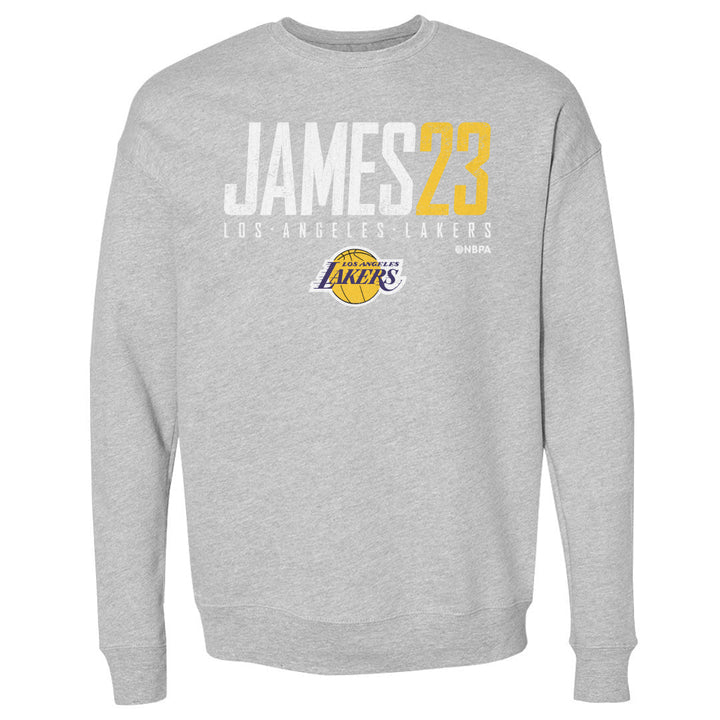 LeBron James Los Angeles Lakers Elite WHT