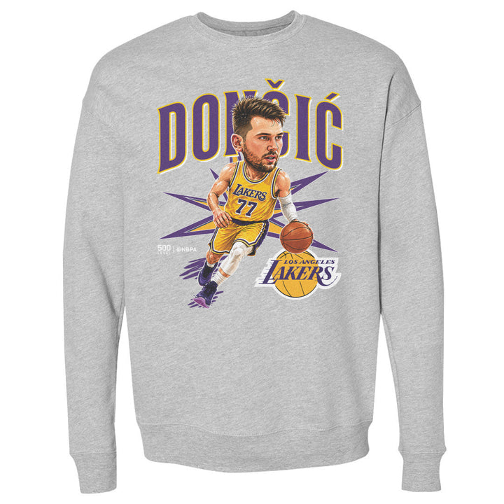 Luka Doncic Los Angeles Lakers Big Head WHT