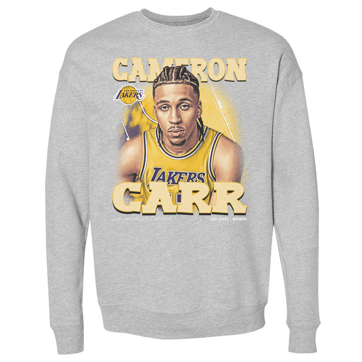 Cameron Carr Los Angeles Lakers Airbrush WHT