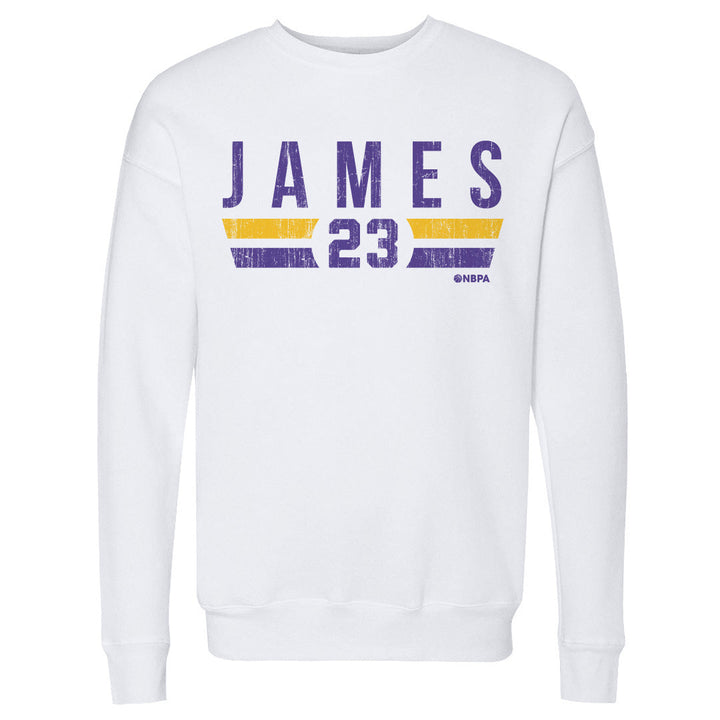 LeBron James Los Angeles Font