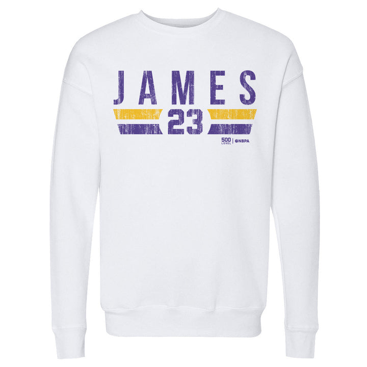 LeBron James Los Angeles Lakers Font - Lakers Store