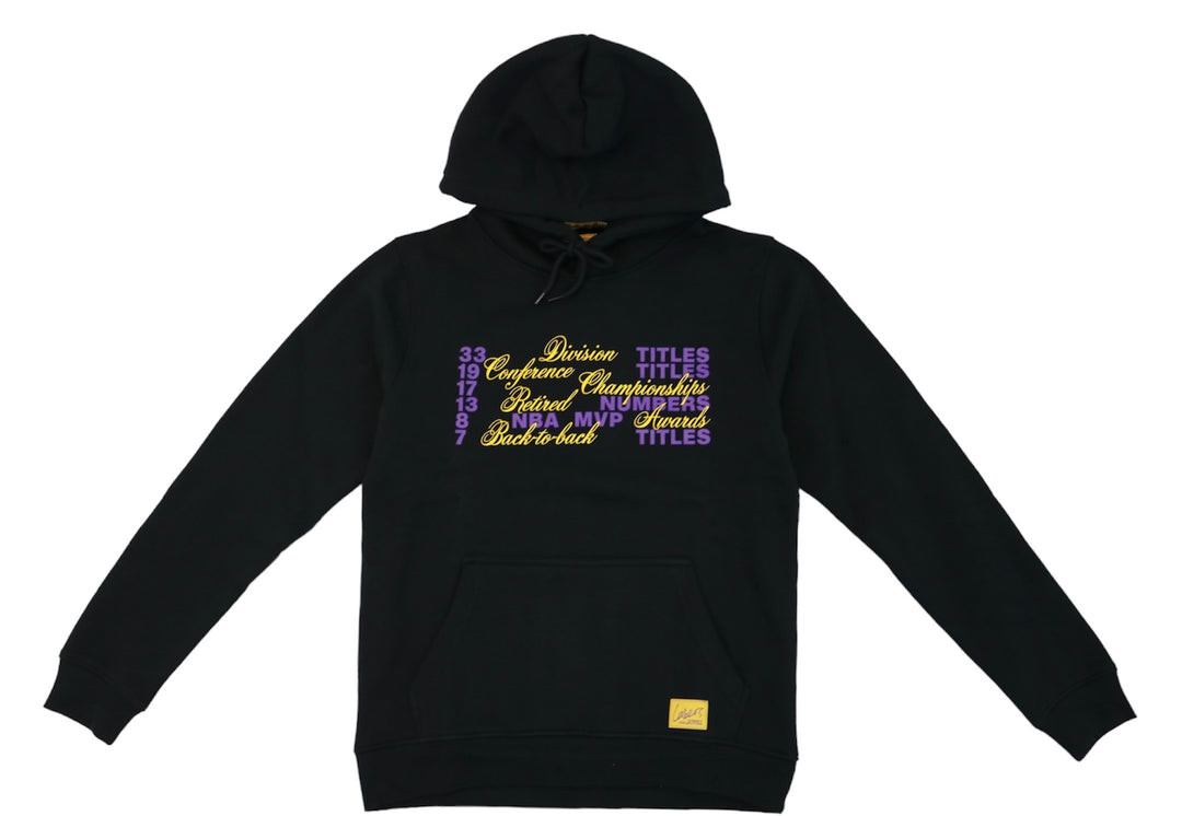 Lakers Champs Stats Hoodie
