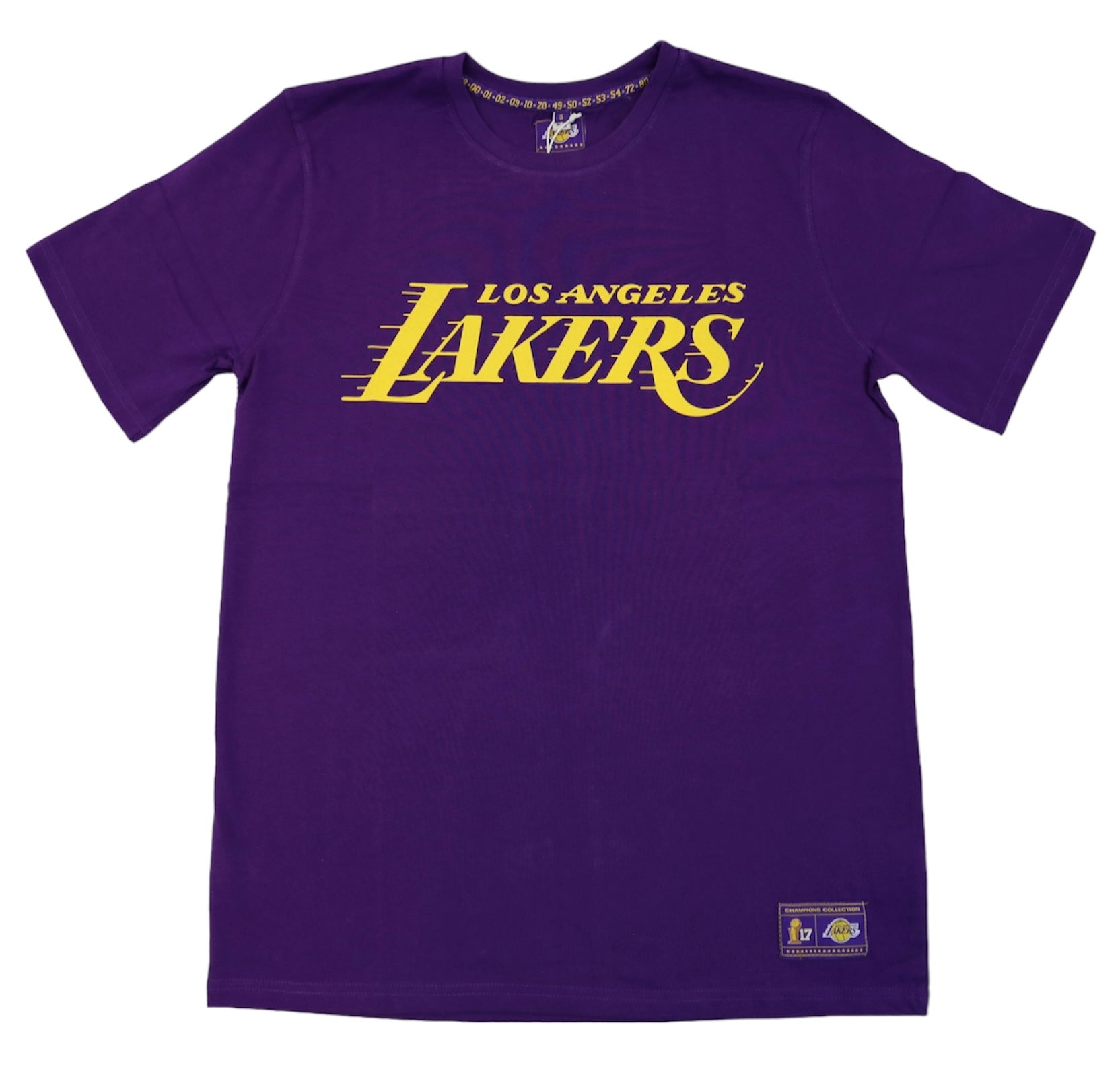 Lakers Champs Years Design SS Tee – Lakers Store