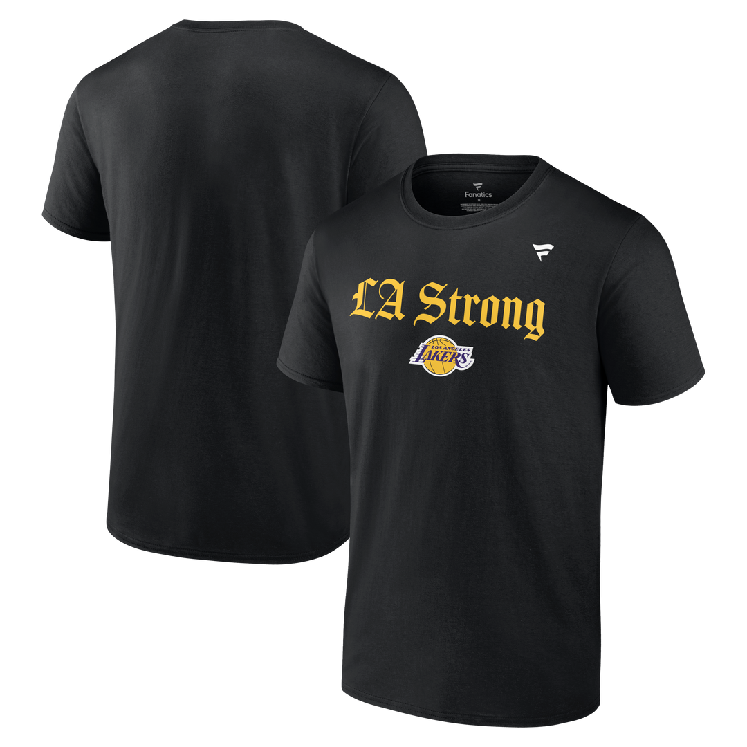 LA LAKERS UNISEX LA STRONG SHORT SLEEVE TEE L