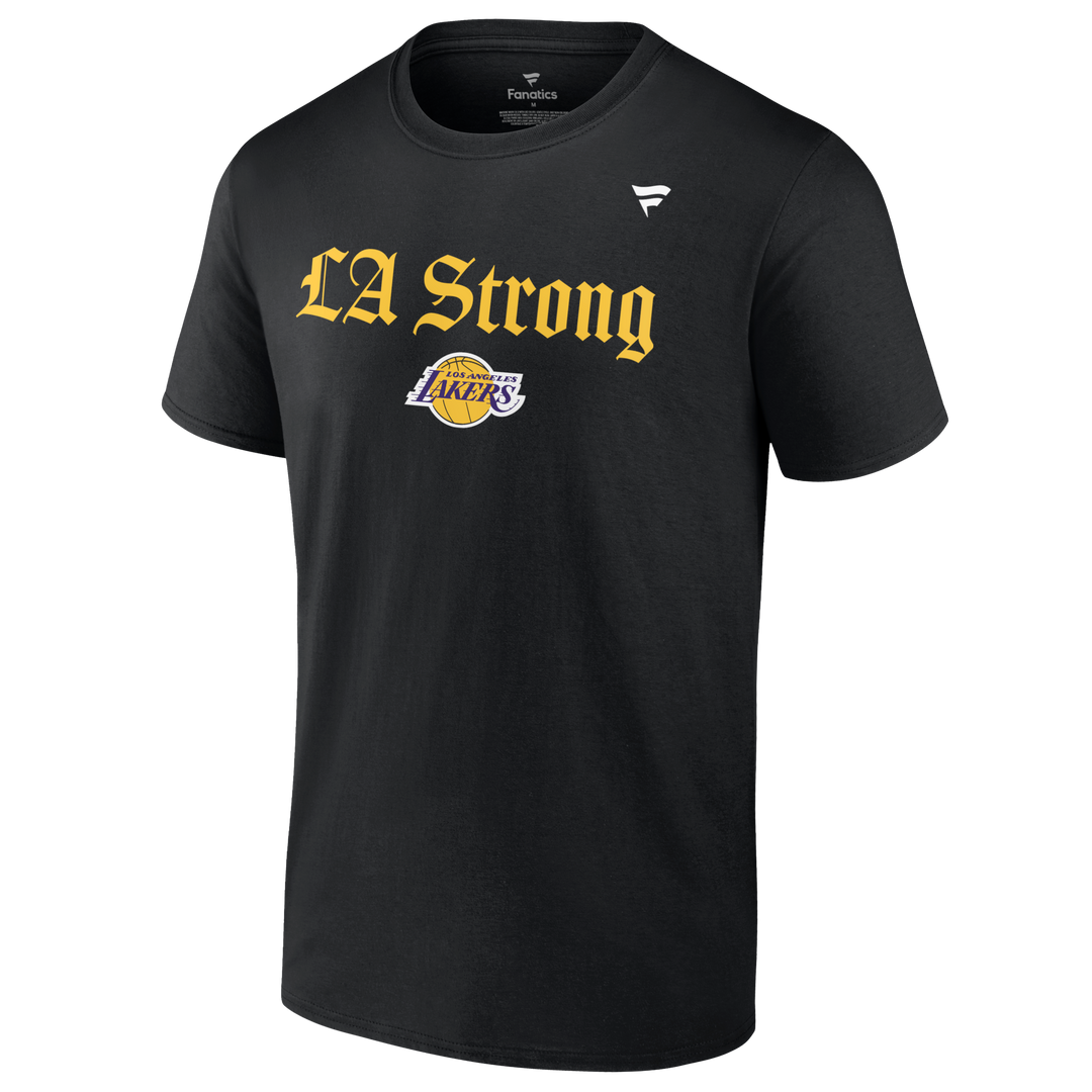 LA LAKERS UNISEX LA STRONG SHORT SLEEVE TEE