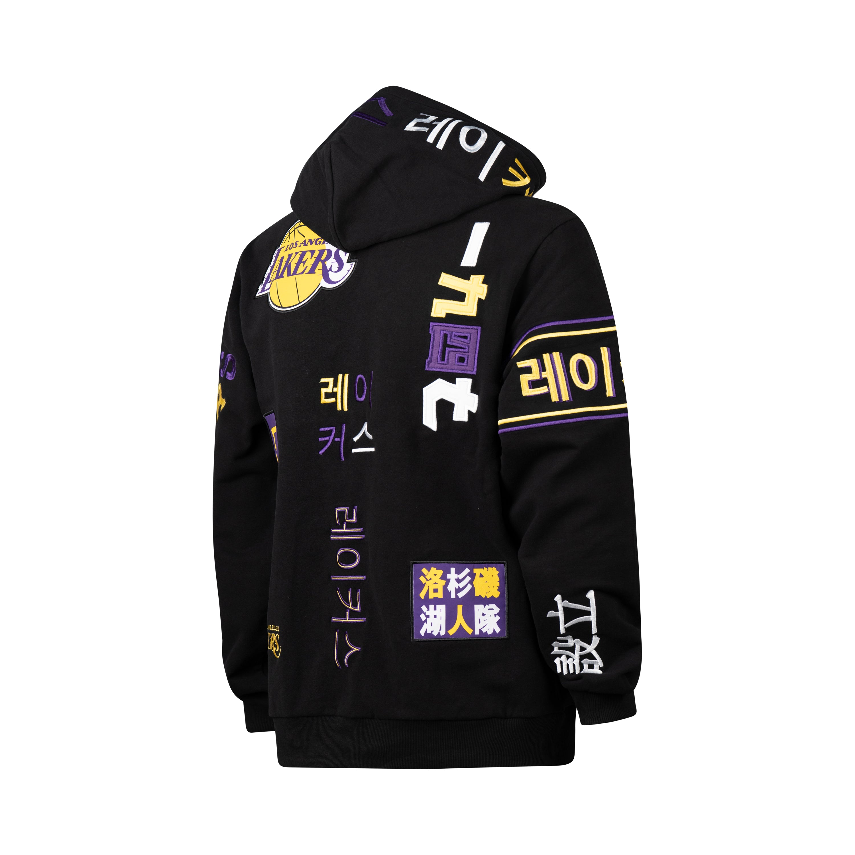 Black 2025 lakers hoodie