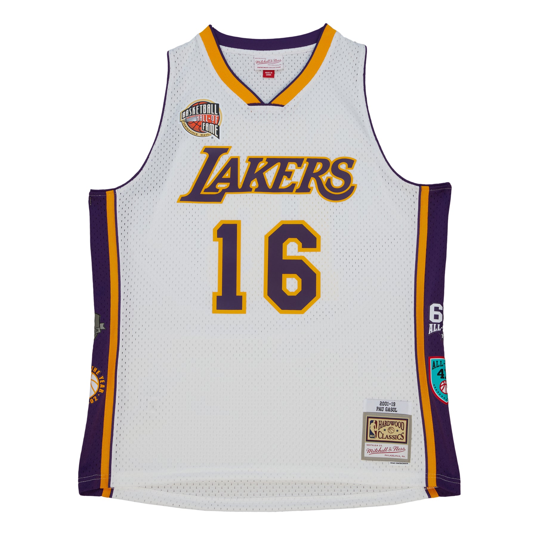 lakers all white jersey