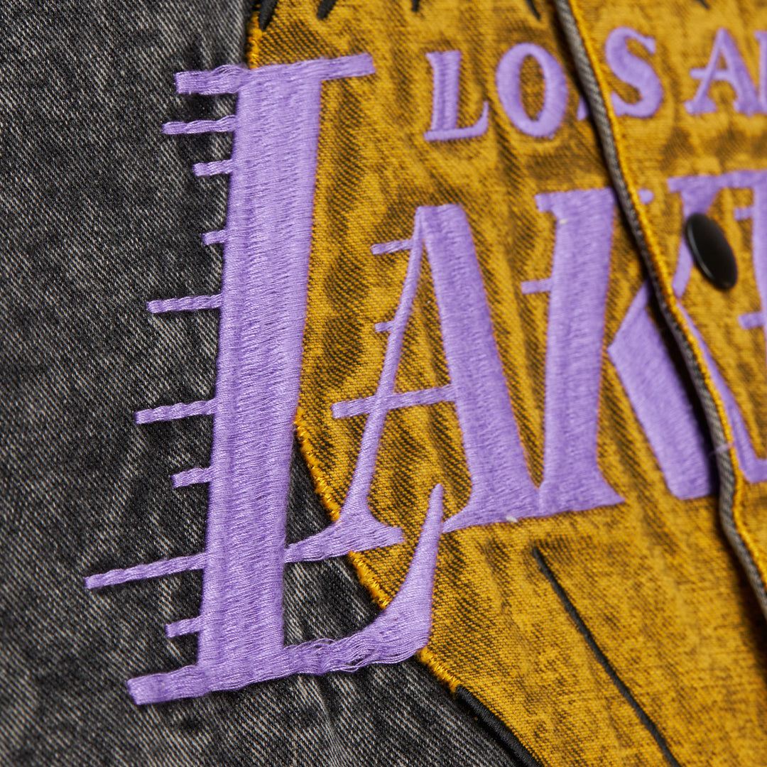 Lakers M&N x Purple Mesh Jersey