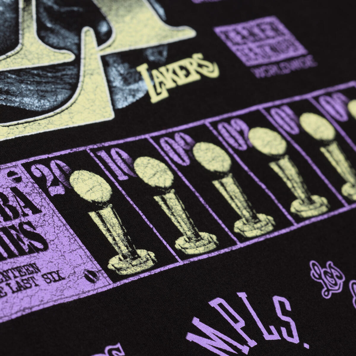 Lakers 2000s Champ Chrome SS Tee - Lakers Store