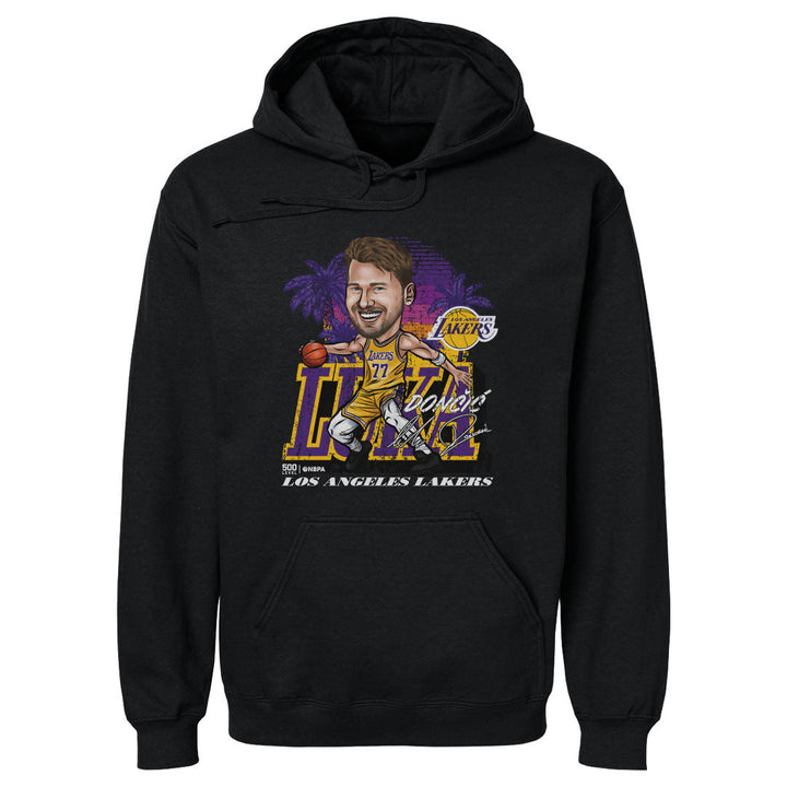 Luka Doncic Los Angeles Lakers City Cartoon WHT