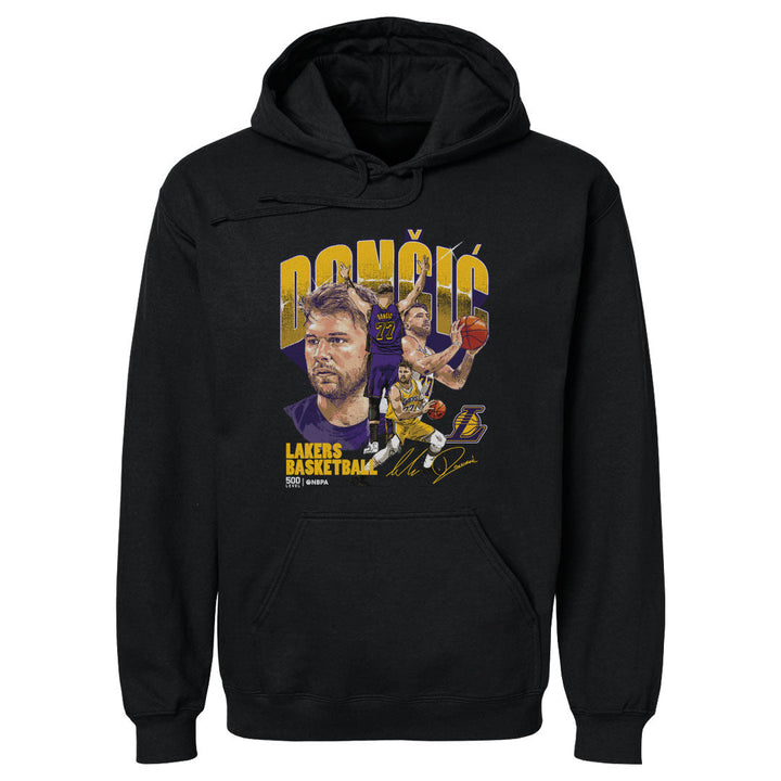 Luka Doncic Los Angeles Lakers Collage WHT