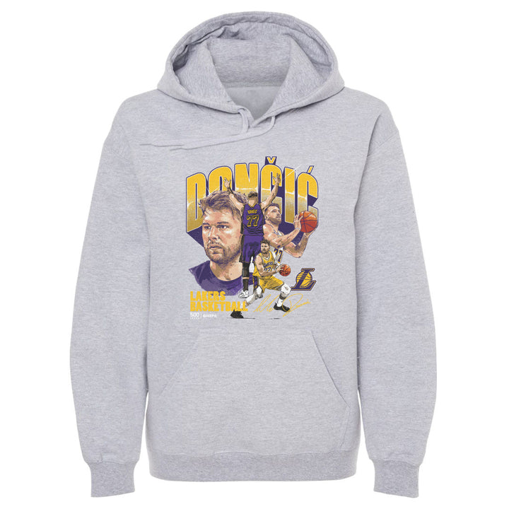 Luka Doncic Los Angeles Lakers Collage WHT