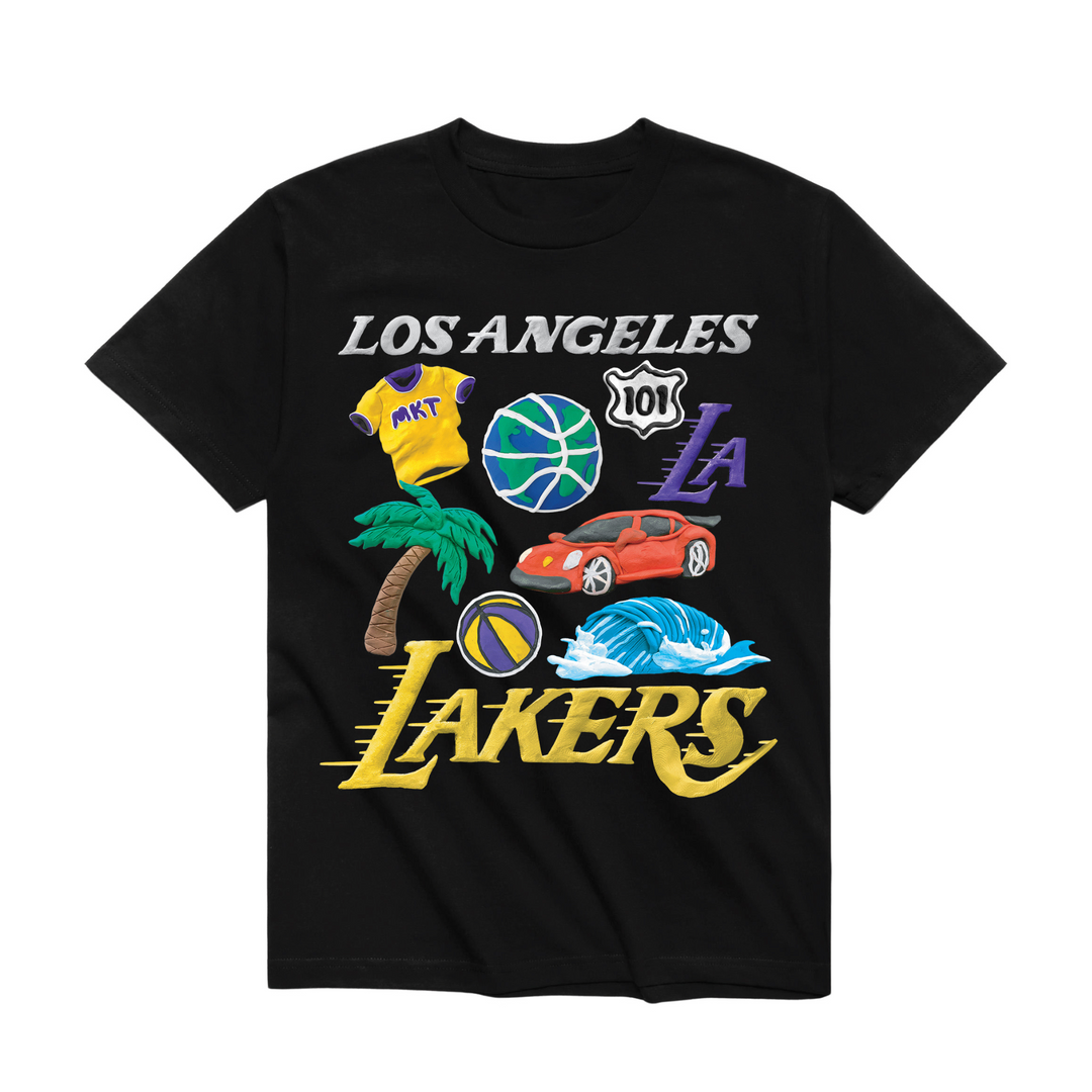 Lakers x Market Short Sleeve Tee