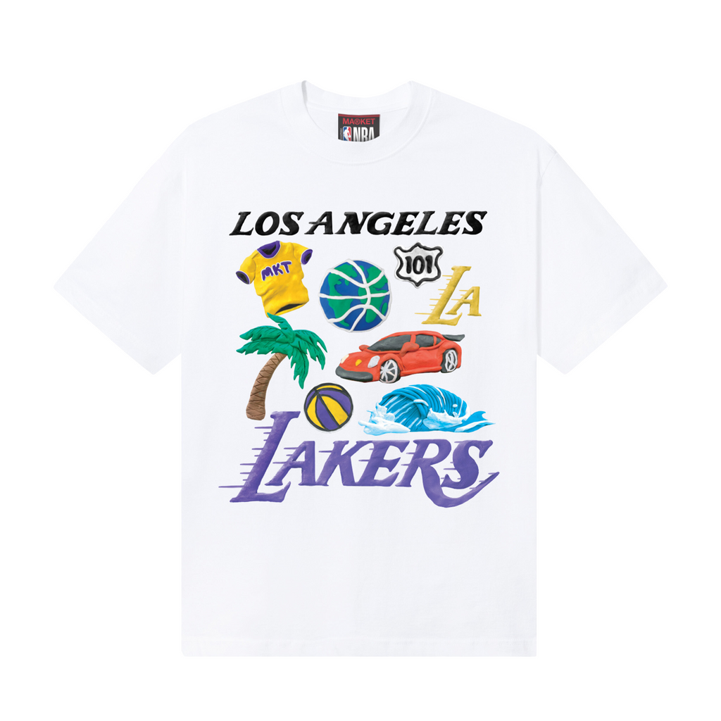 Lakers x Market Short Sleeve Tee – Lakers Store
