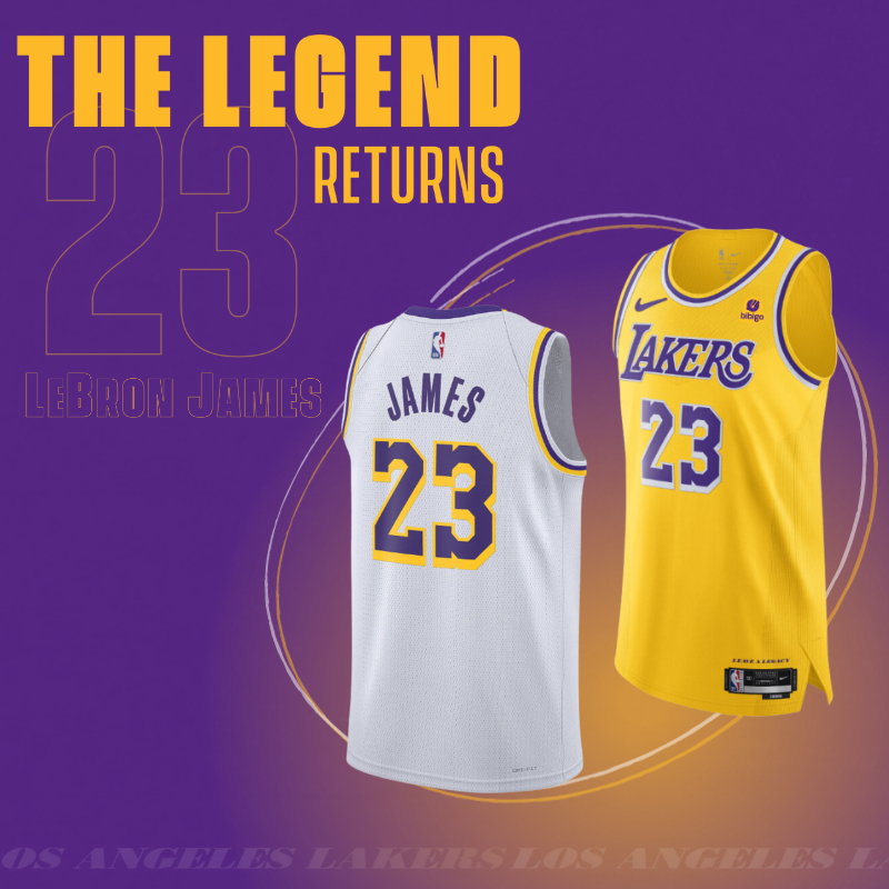 LeBron James Los Angeles Lakers Nike Youth 2020/21 Swingman Jersey
