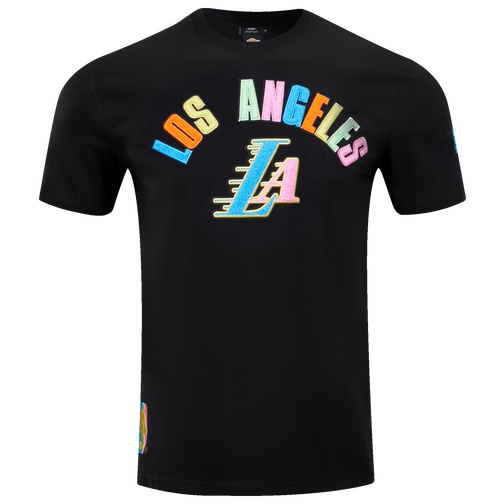 Los Angeles Lakers Washed Neon SS Tee